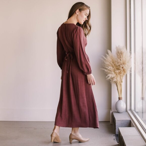 Rachel Pally Holland Dress in Brick in Size Small - Picture 5 of 12